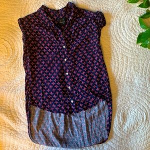 Jachs Girlfriend Button Up Blouse Top